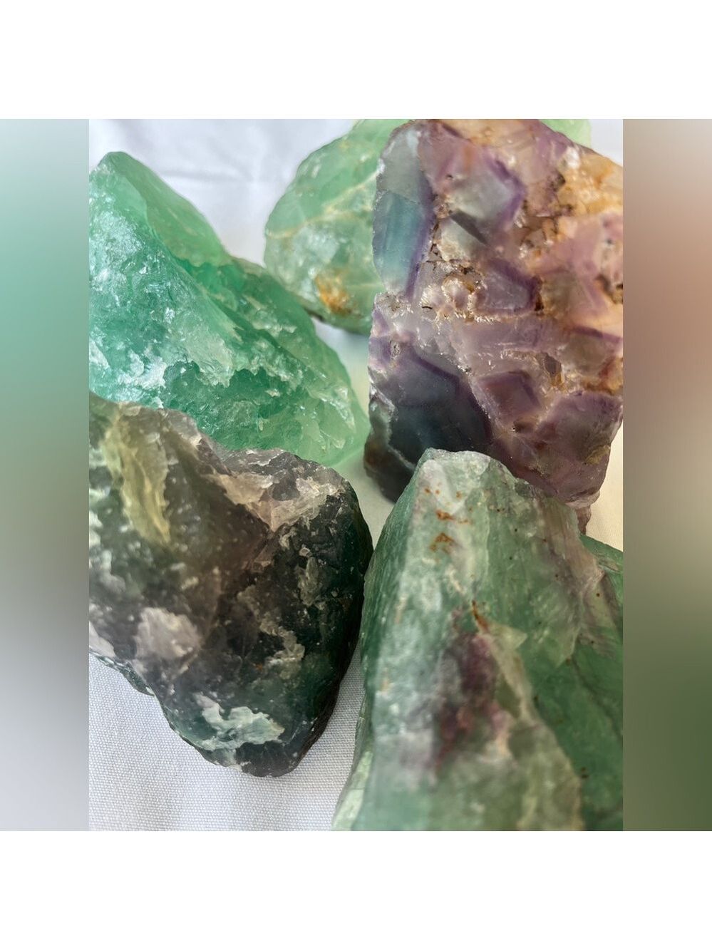 Fluorite raw cut - Picture 12 of 13